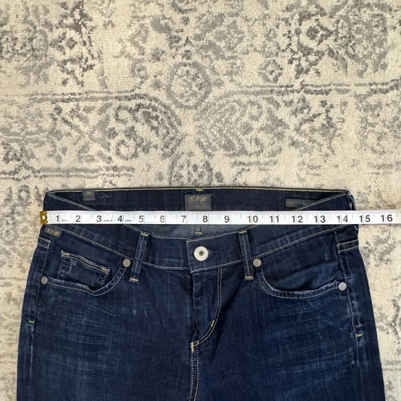 Citizens Of Humanity Dark Blue Kelly Low Rise Jeans - Picture 8 of 15